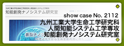 No.2112 九州工業大学生命工学研究科人間知能システム工学専攻知能創発ナノシステム研究室